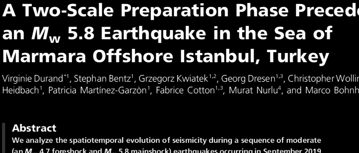 earthquake research paper